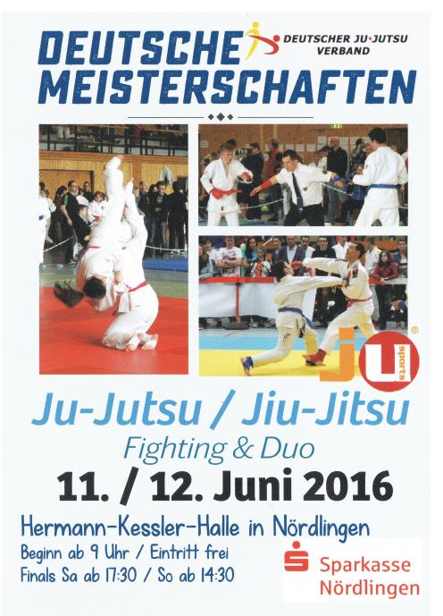 Poster - Ju Jutsu in Nördlingen